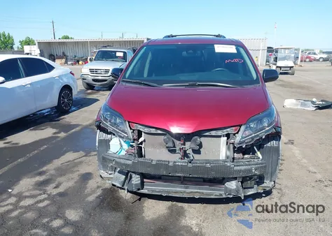 2020 Toyota Sienna Se from USA, damaged, VIN 5TDXZ3DC8LS053685